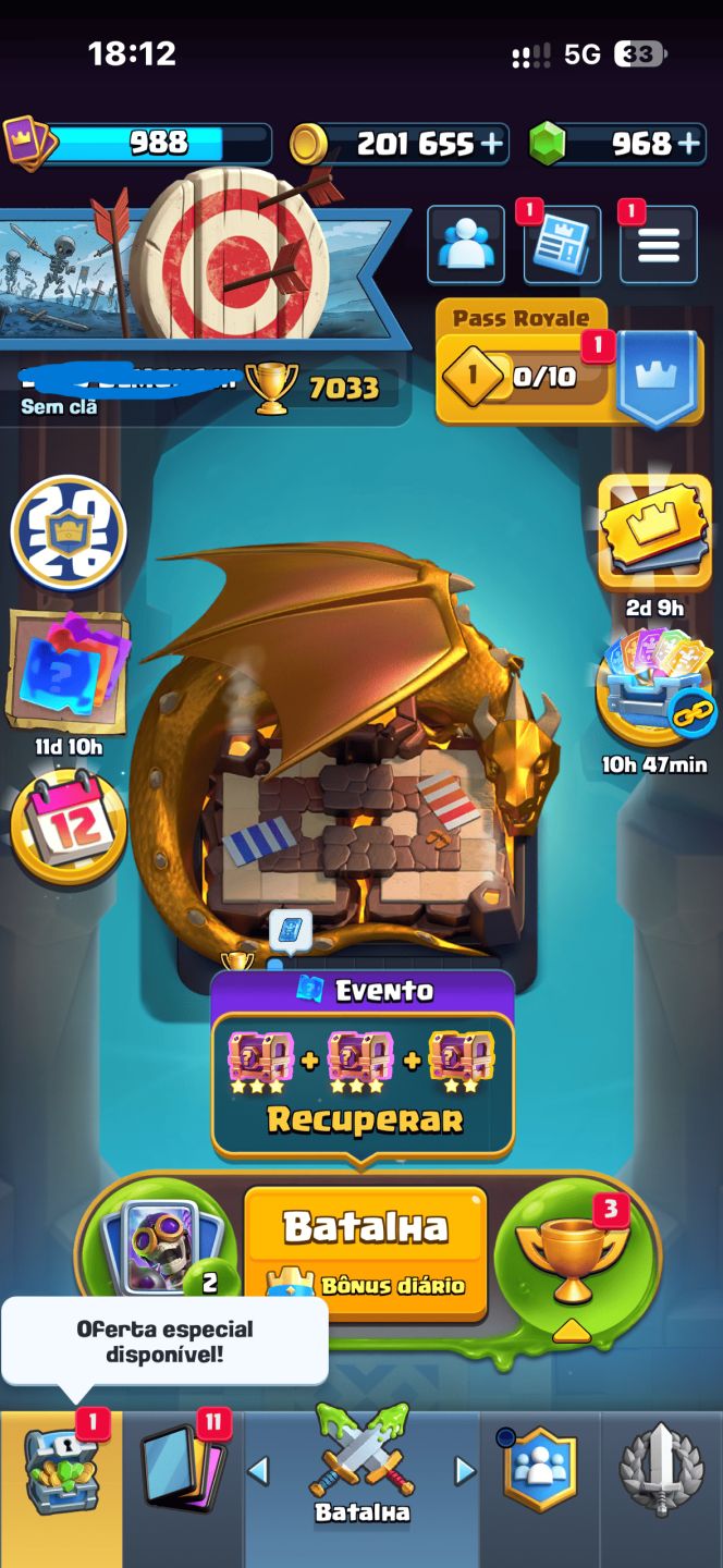 CONTAS CLASH ROYALE/CLASH OF CLANS VILAS UPADAS, VILAS ECOLOGICAS