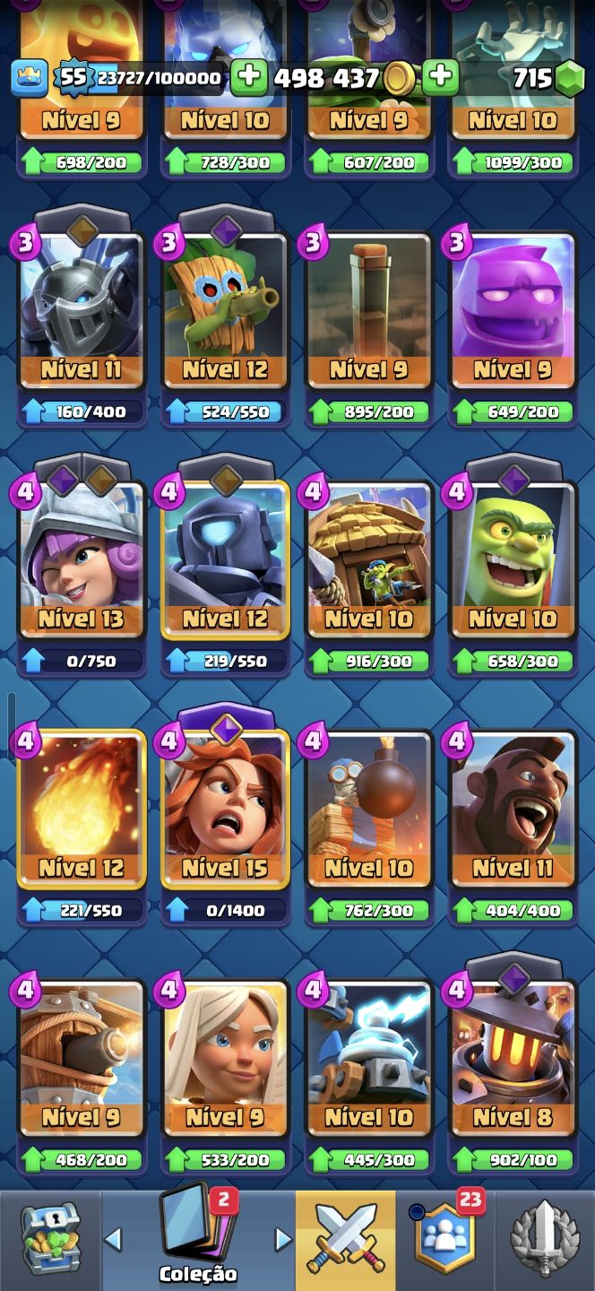 Conta Clash Royale Upada