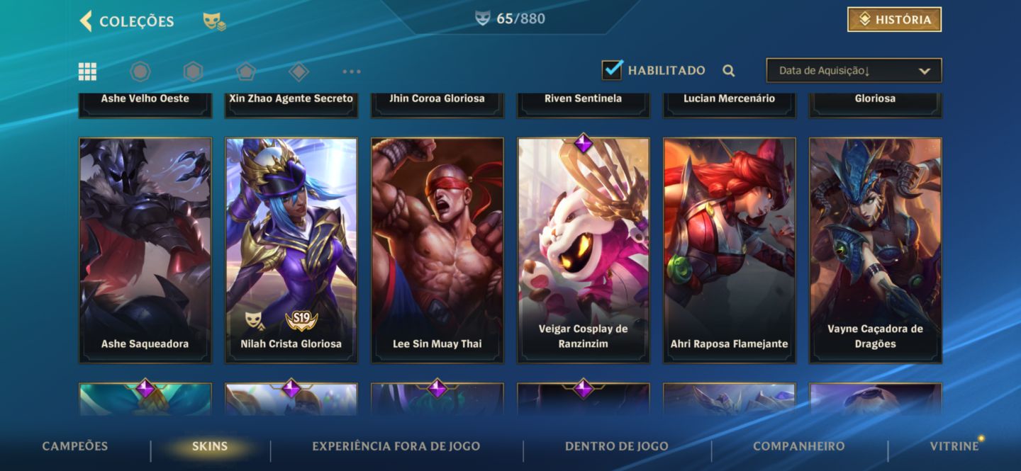 Conta Wild Rift Mestre 3