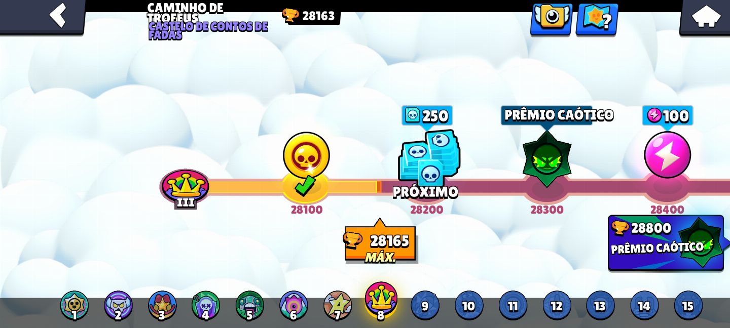 CONTA BRAWL STARS 7 ANOS - TODOS OS ÍCONES