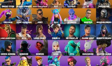 CONTA LINDA DE FORTNITE