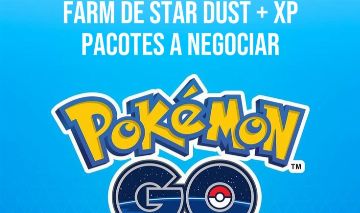 [ENTREGA RÁPIDA]FARM DE STAR DUST E XP POKEMON GO