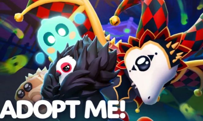 Adopt me Jester dragon Neon FR