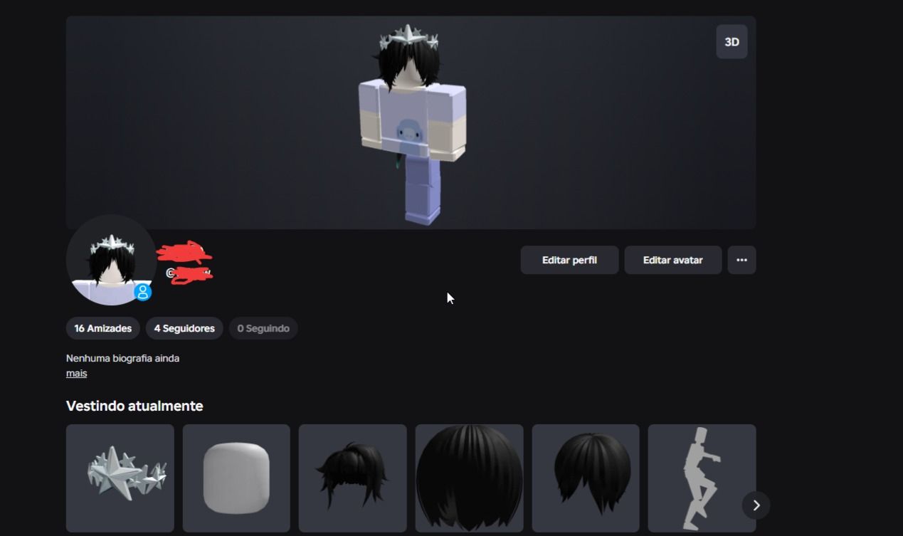 CONTA COM KORBLOX, BASTANTE SKIN PRONTA, CABELOS, ETC (ACEITO OFERTA!)