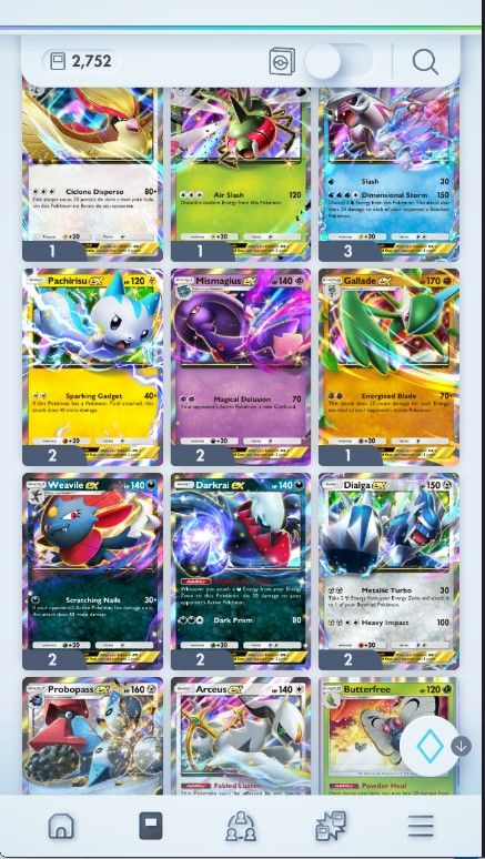 Conta com decks de campeonato