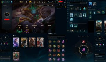 CONTA DE 2020 UPADA A MÃO | LVL 44 | ESMERALDA IV | 5 SKINS