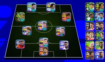 Conta 3100+ força coletiva, Ronaldinho 104 etc