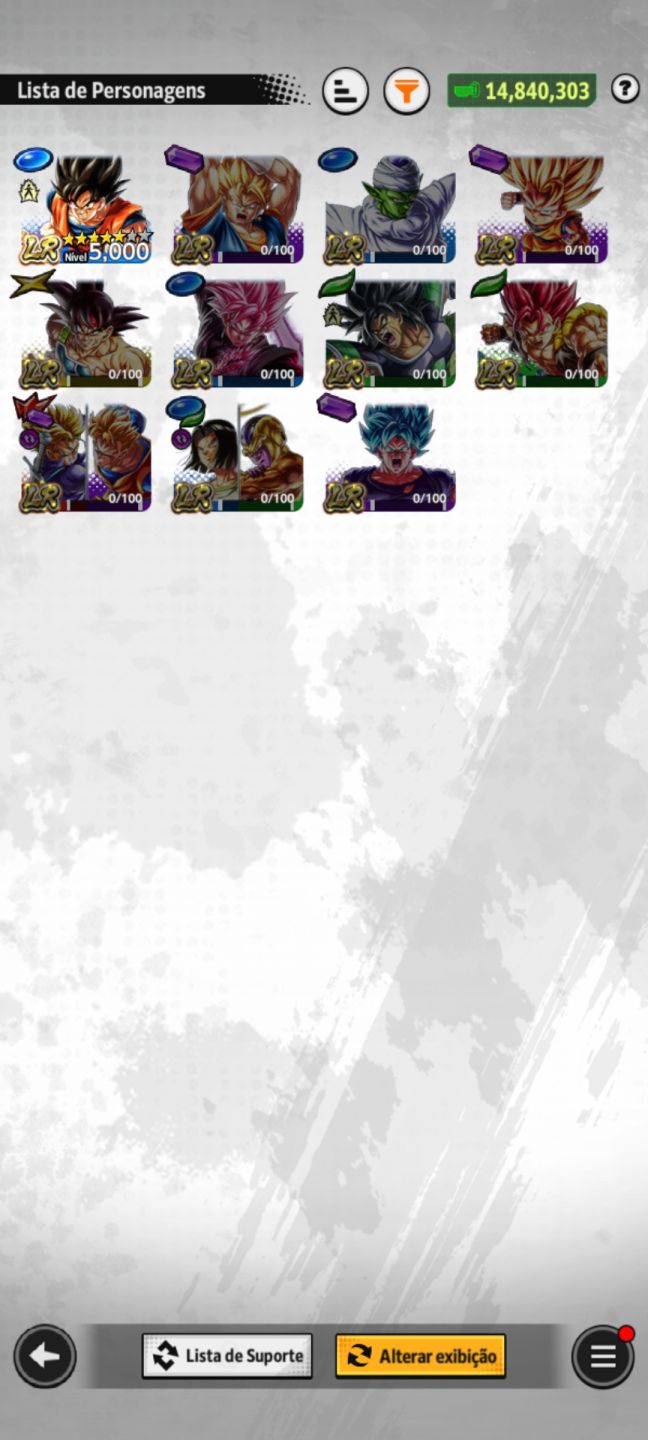Conta de db legends vom o novo goku LEGEND + bons Lfs + 10k de cristais