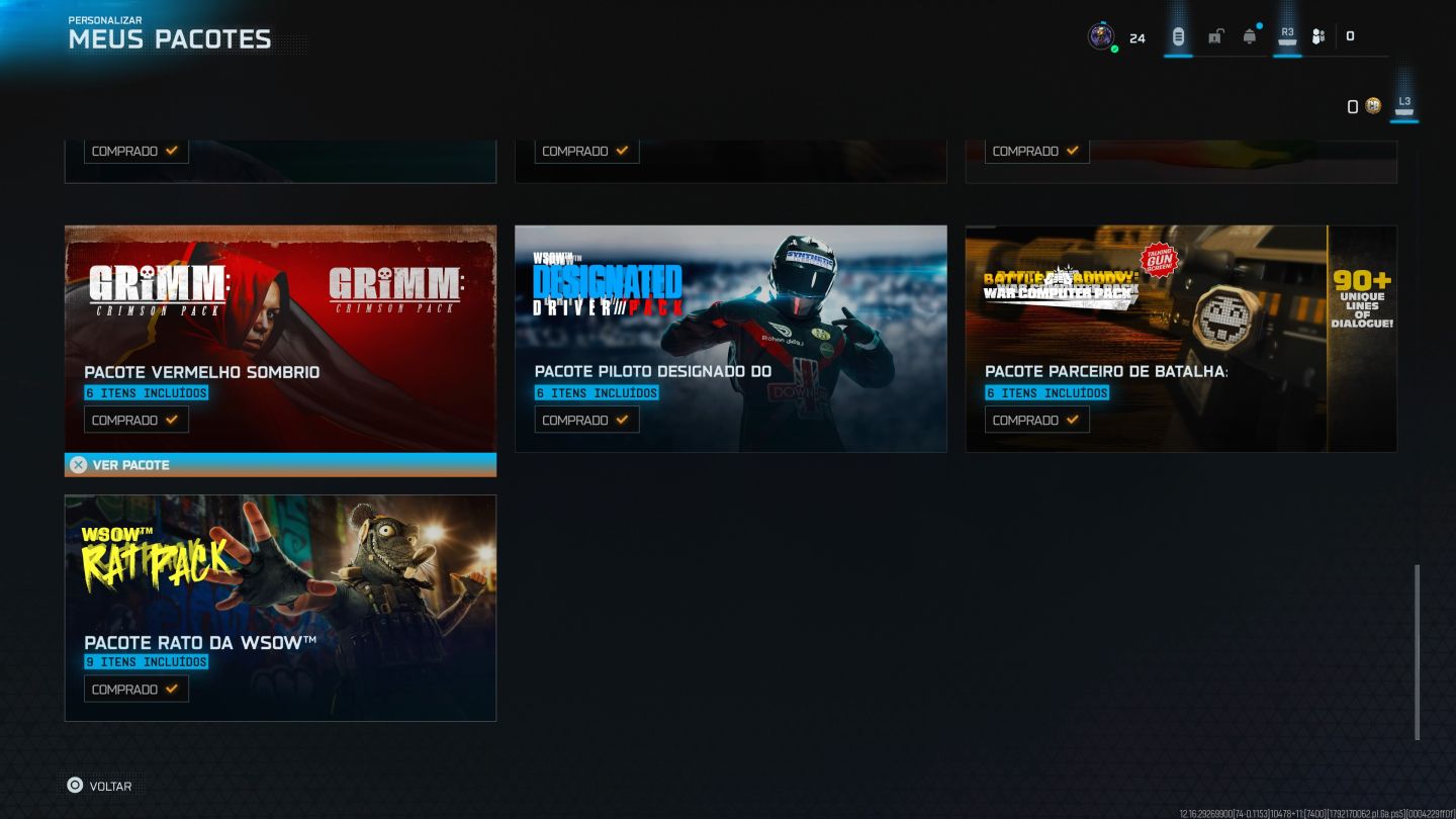 CONTA WARZONE INSANA