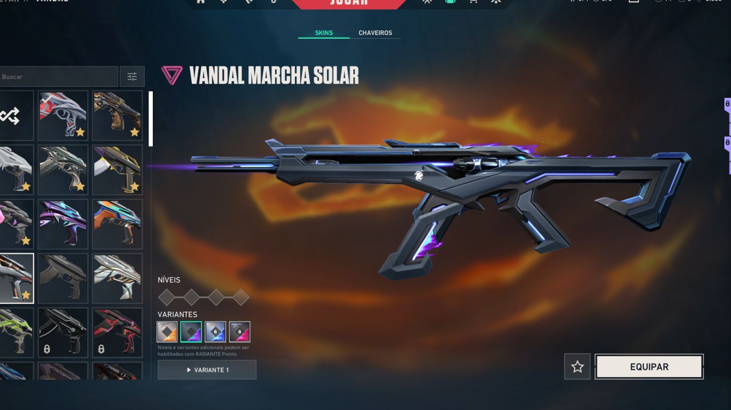 CONTA VALORANT LVL 79 | 8 VANDALS + 6 PHANTOMS + KATANA RGX + KURONAMi 5 PASSES