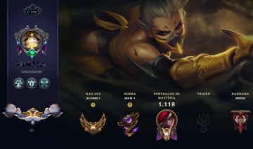 Conta League of Legends - Nível 770 - Todos os Campeões - 338 skins