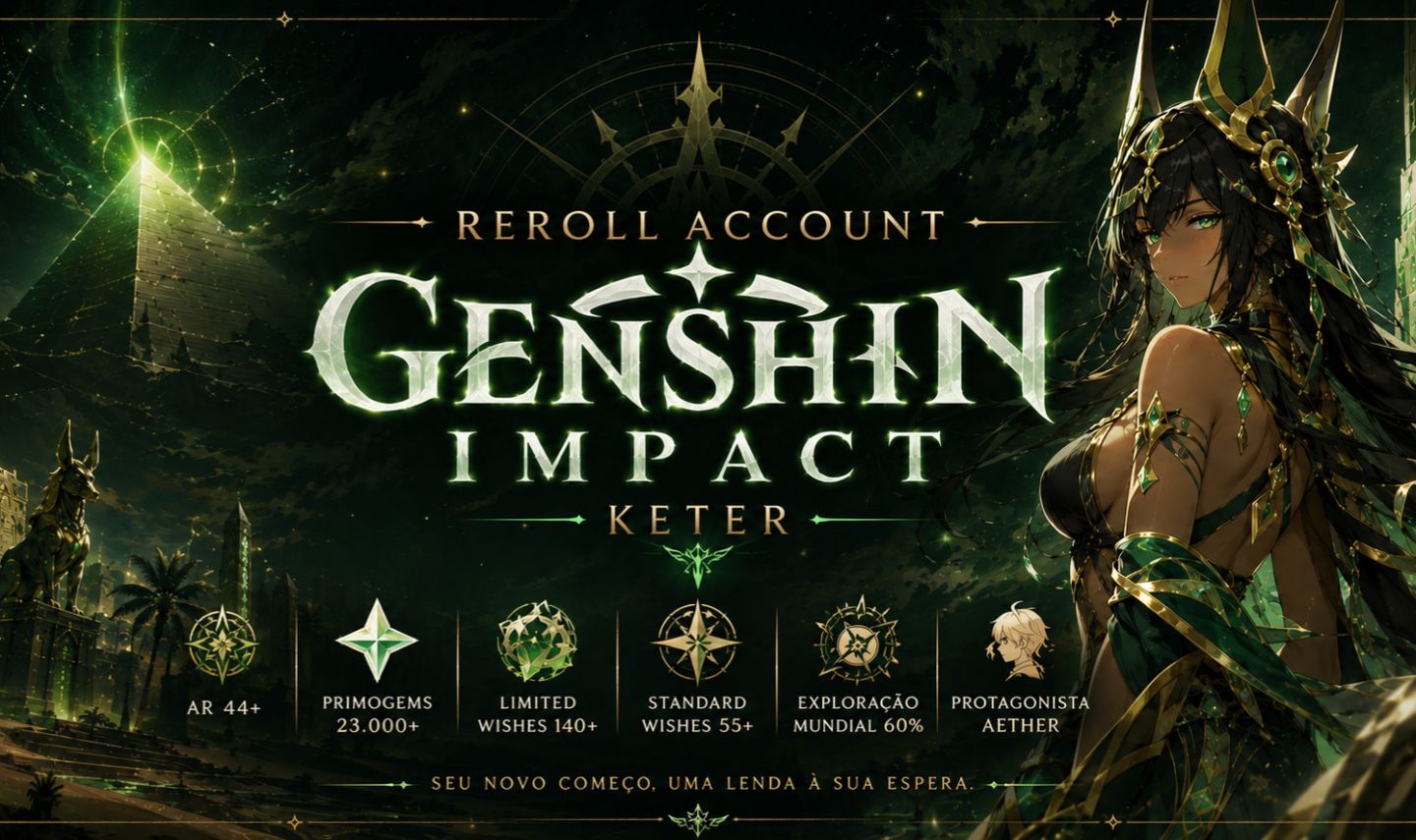 Reroll Account 140+ Limited Wishes Ar44+ Server America
