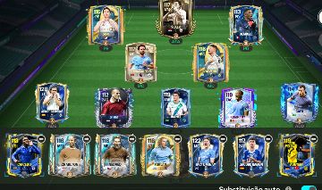 CONTA FC MOBILE 118 OVR PRA SAIR LOGO