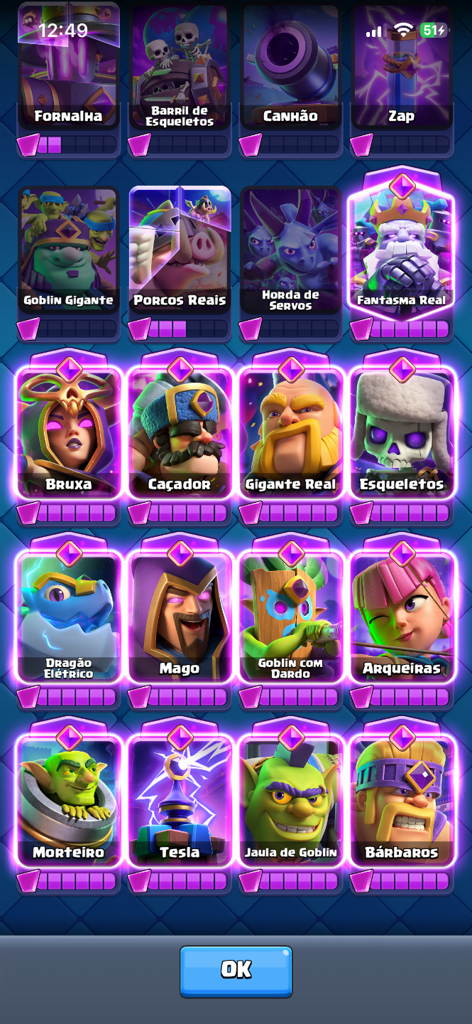 Conta de Clash Royale com 6 Anos!! É possível a troca de Email e senha!