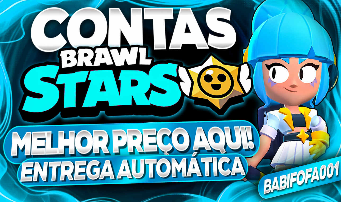 CONTAS BRAWL STARS, MELHOR PREÇO AQUI! ENTREGA AUTOMÁTICA!