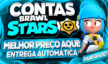CONTAS BRAWL STARS, MELHOR PREÇO AQUI! ENTREGA AUTOMÁTICA!