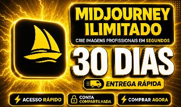 MIDJOURNEY ILIMITADO [30 DIAS] + CANVA PRO - ACESSO NO SITE OFICIAL