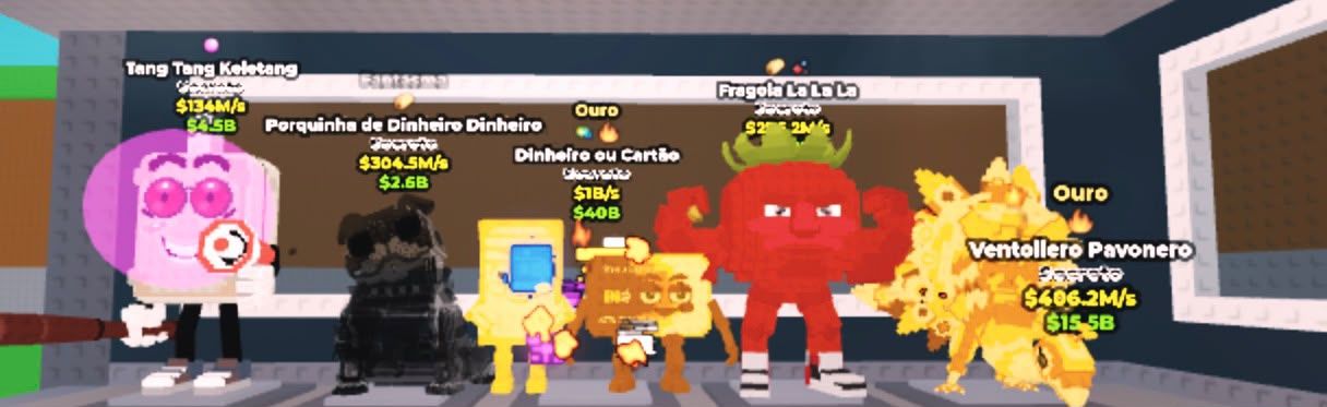 Brainrots Custo Benefício