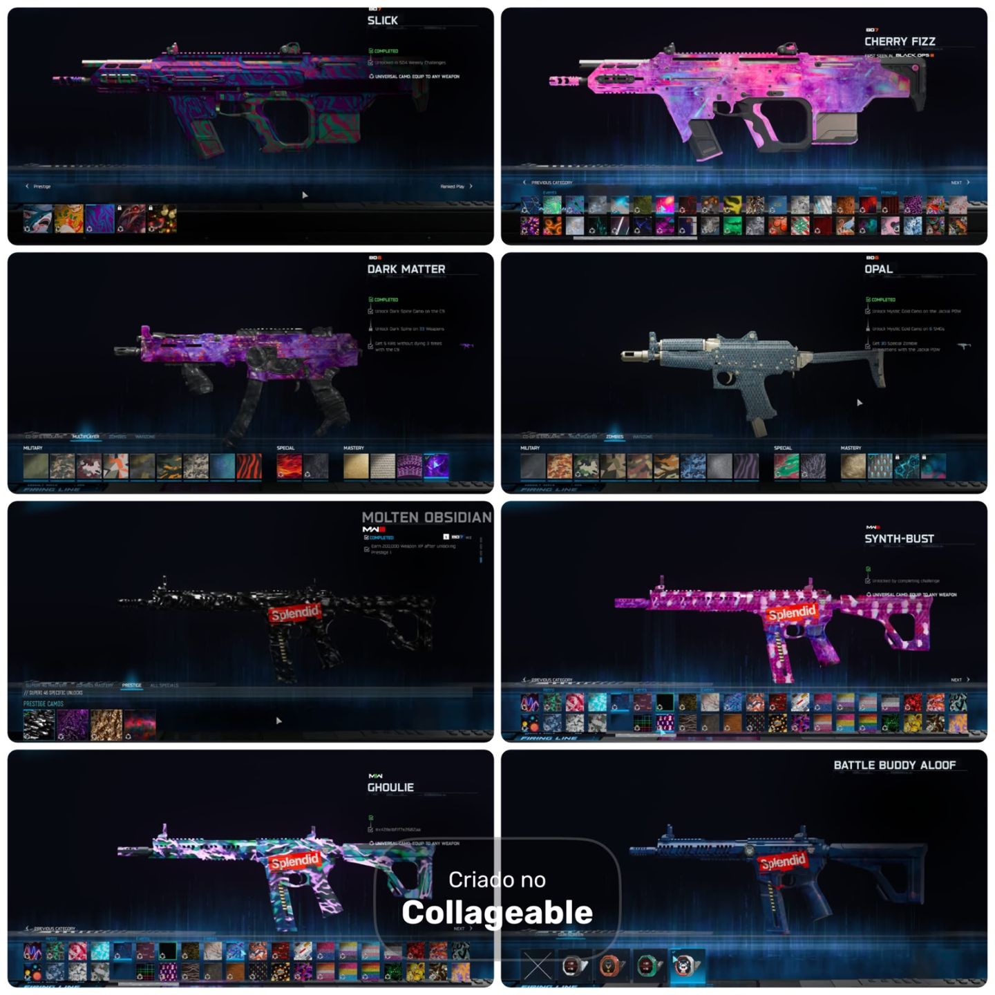 Conta warzone com nuke e vários pacotes