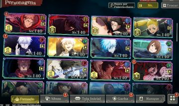 Conta Jujutsu Kaisen PP insana com 9 limitados
