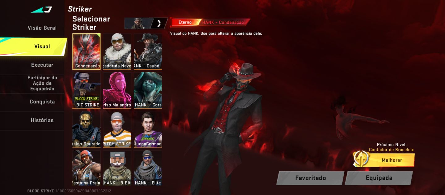 BLOOD STRIKE FULL ACESSO + Hank Eterno, Shuriken, Tokyo Revengers, Bleach, etc.