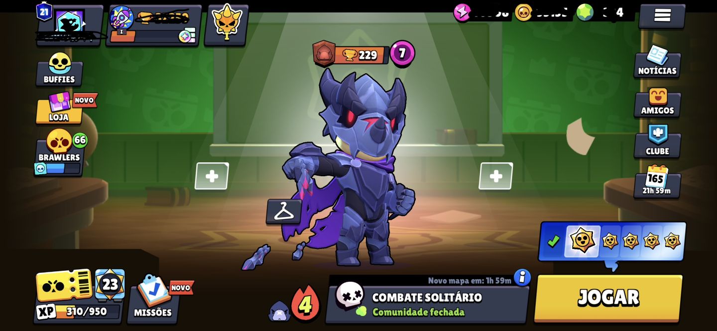 Conta brawl média