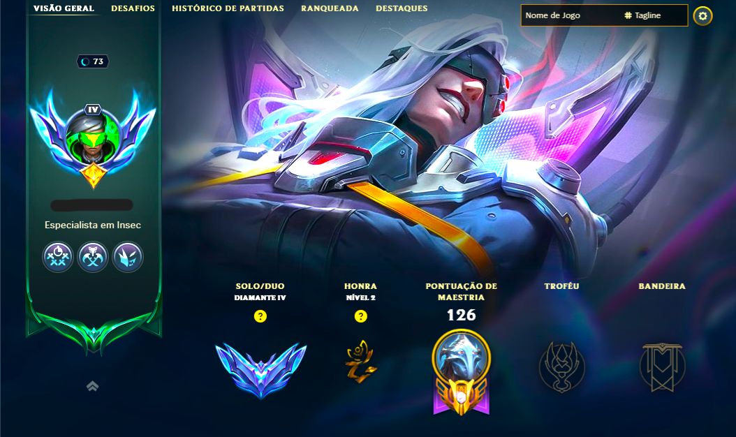SKIN NOVA VLADIMIR PSYOPS + [ DIAMANTE COM 70 PDLS ] + [ TROCA NICK DISPONÍVEL ]
