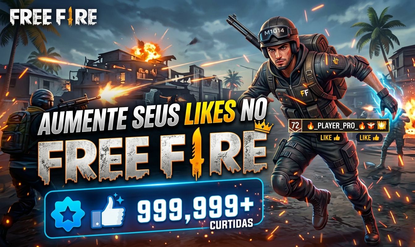 [MELHOR PREÇO] LIKES PARA FREE FIRE