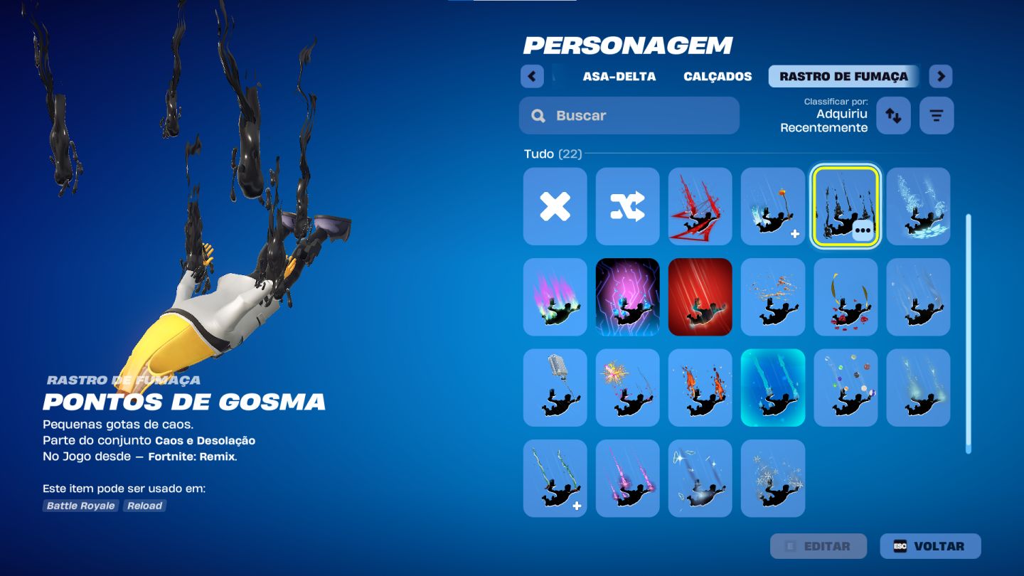 CONTA FORTNITE/RL/EPIC GAMES