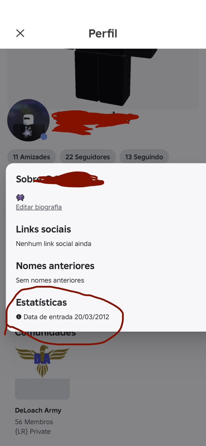 Conta Roblox de 2012 e nível 2800 no blox fruits!