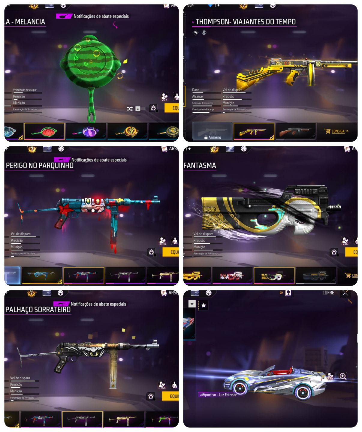 Conta Free Fire OG | Passe 1 Sakura + Angelical + Punho ICE + 15 OLD Incubadoras