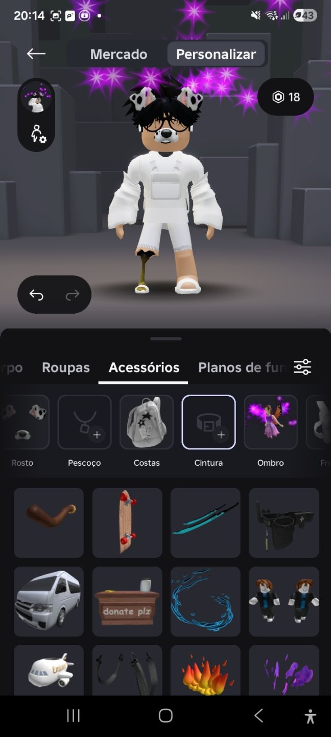 CONTA DE ROBLOX MASCULINA/FEMININA RICA +10K GASTOS