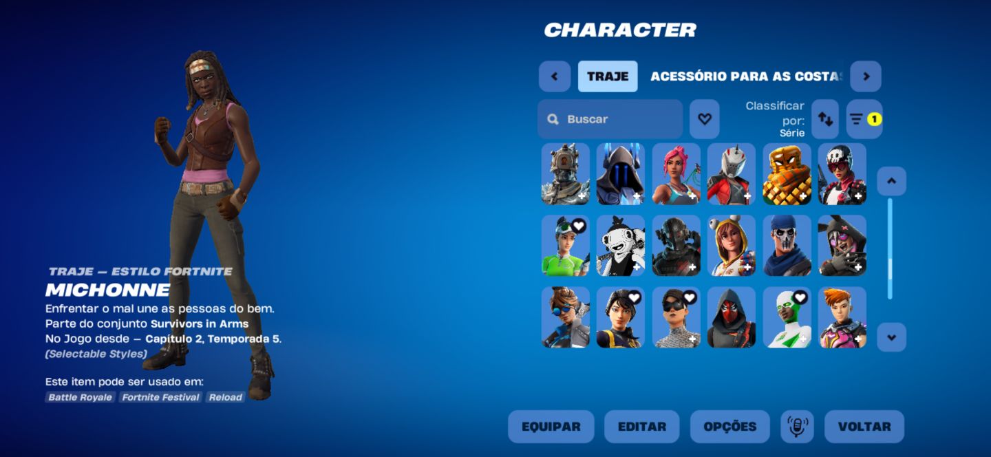 Conta fortnite