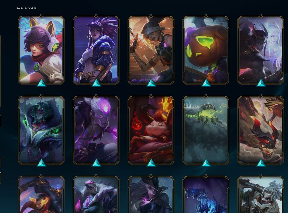 CONTA DE LOL COM SKINS FULL ACESSO, 234 SKINS E TODOS OS CAMPEOES.