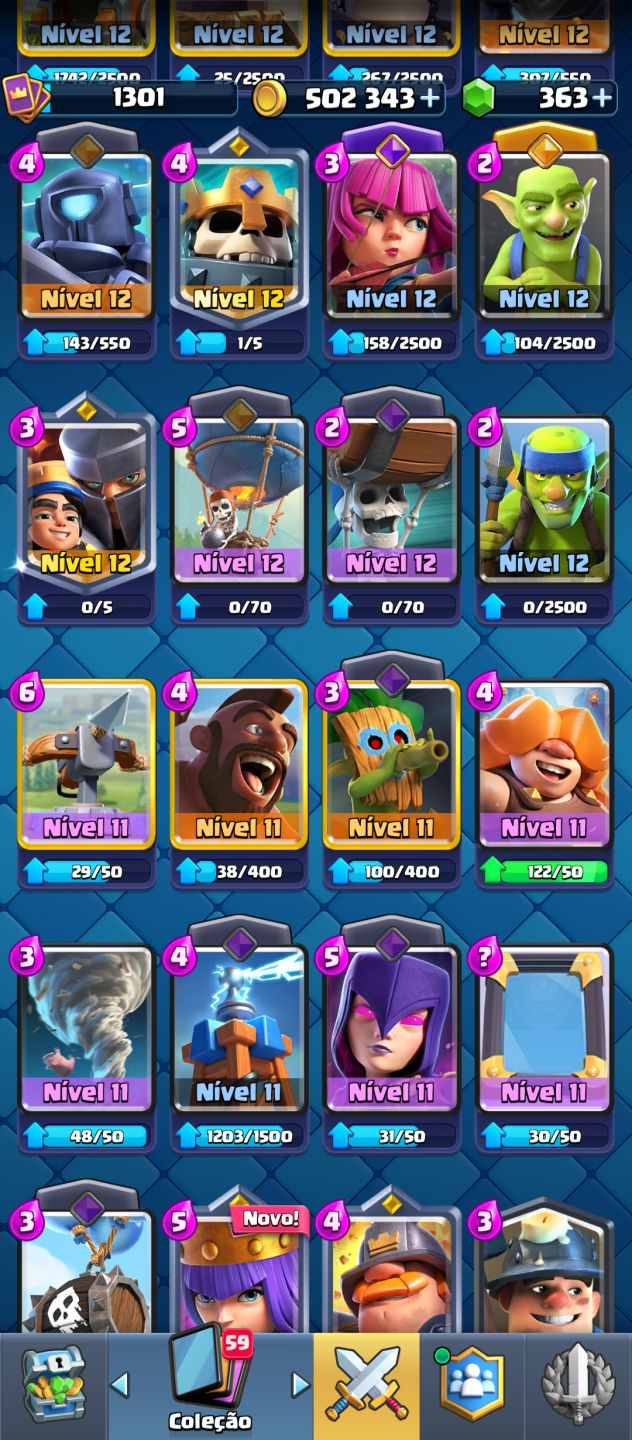 CONTA CLASH ROYALE EXCELENTE PARA VETERANOS E INICIANTES