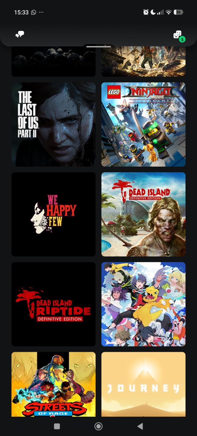 Minha conta com mais de 700 jogos e mais 598 platinas