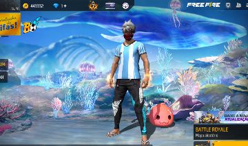 CONTA FREE FIRE PRIME 7 COM RAGNAROK