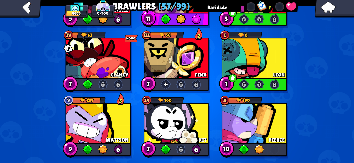 Conta Brawl Perfeita