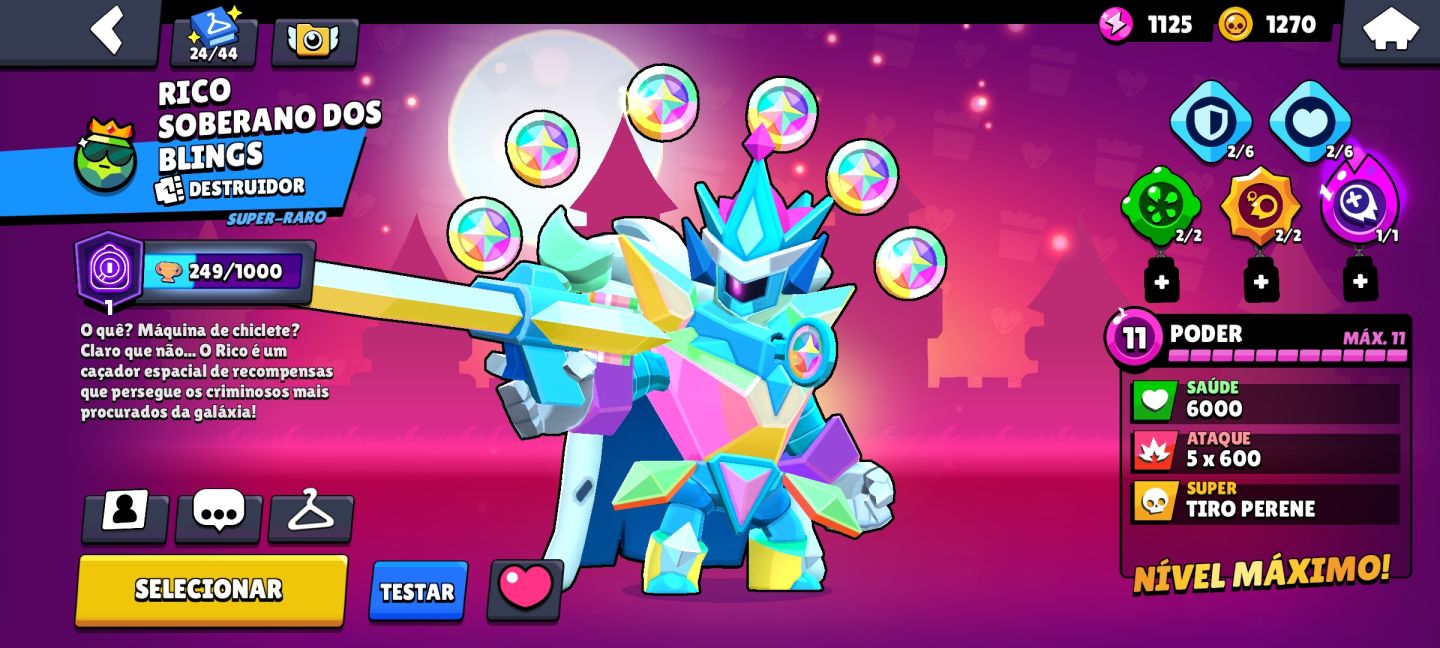 (20% Off) Lotado de Parceria | Mais de 350 skins | Todos os brawlers