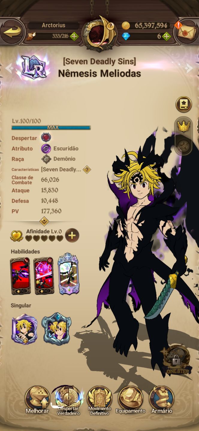 Conta 7DS pronta para jogar