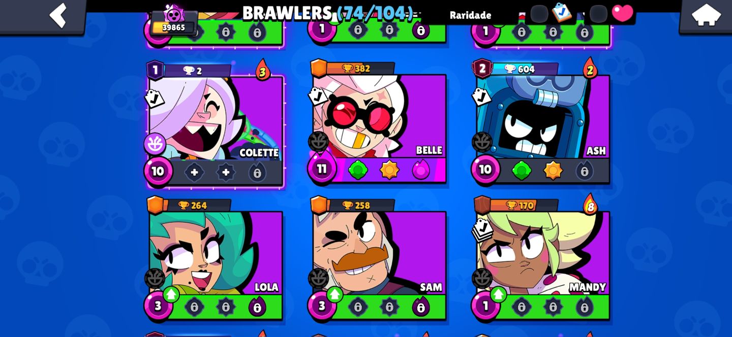 Conta de braws stars rara