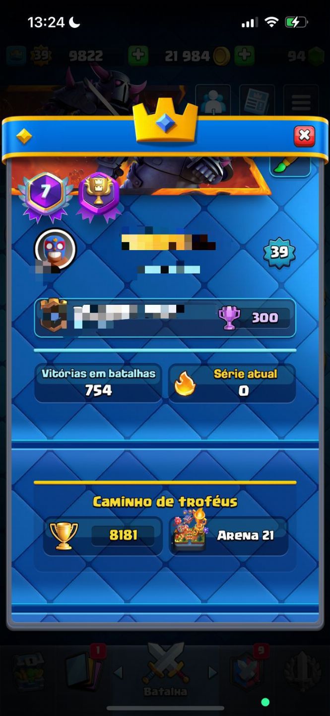 CONTA DE BRAWLS STARS 2018 (TODOS PRO PASSE)LEIA A DESCRIÇÃO +CLASH ROYALE