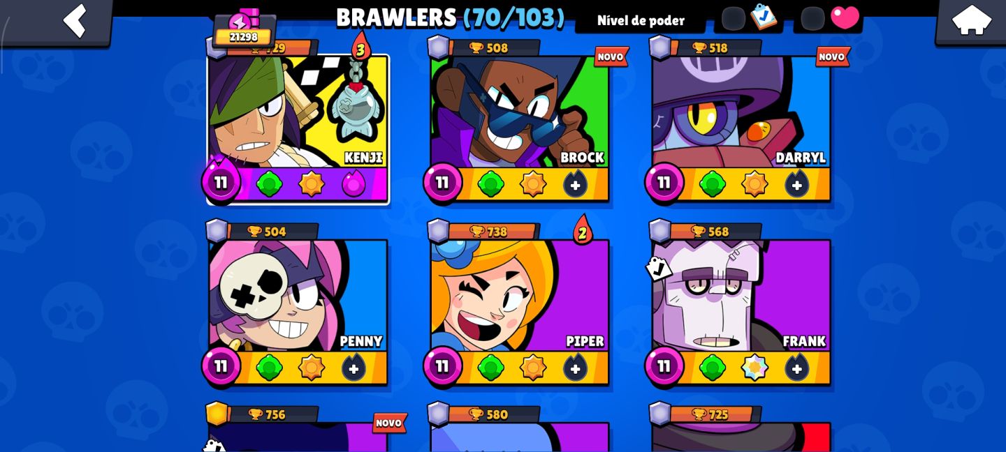Conta Brawl stars 21k