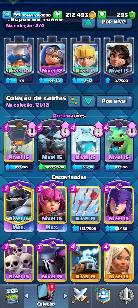Promoção Conta Clash Royale VETERANO (perfil verificado pelo GGMAX)