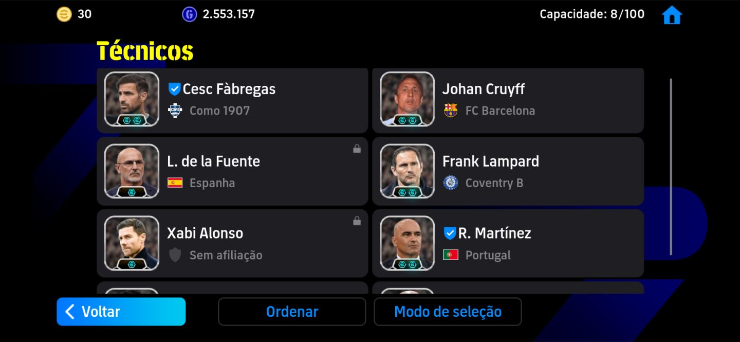 Conta Efootball boa