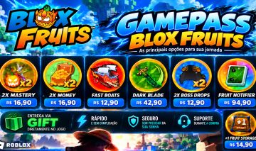 BLOX FRUITS | GAMEPASSES VIA GIFT | 2X MONEY, MASTERY, DARK BLADE, NOTIFIER
