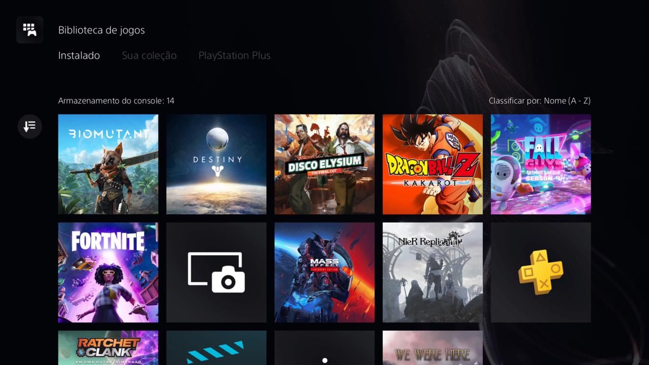 CONTA PLAYSTATION ANTIGA COM CUPHEAD AMONG US E REMATH COM 40 SKINS NO FORTINIT