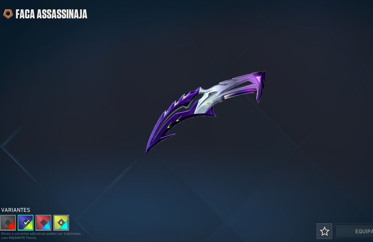 Conta do valorant com skins que não aparecem na loja normalmente