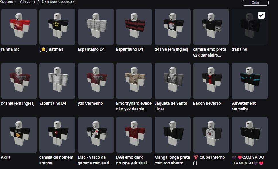 Conta roblox com skins, passes e etc de jogos, conta boa.