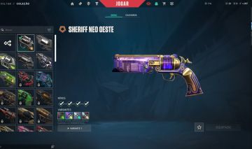 Conta Valorant, muitas skins, já foi imortal